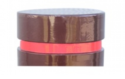 Stahlpoller PHARUS mit Ziernut, Ø 121 mm, Höhe: 900 mm, Dreikant